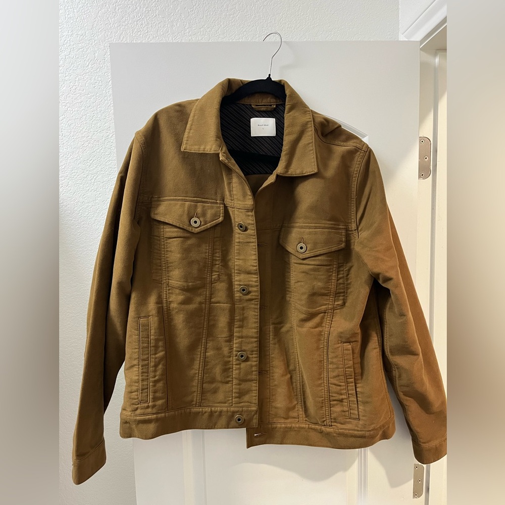 Billy Reid Tupelo Moleskin Trucker Jacket
